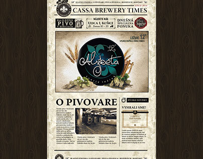 Cassa Brewery Website