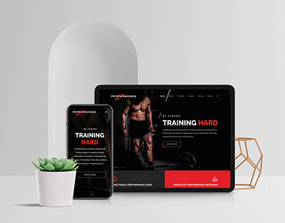 Training Website design