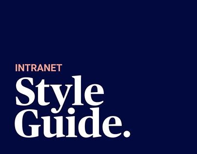 Intranet Style Guide