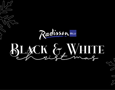 Radisson Blu's Black and White Christmas