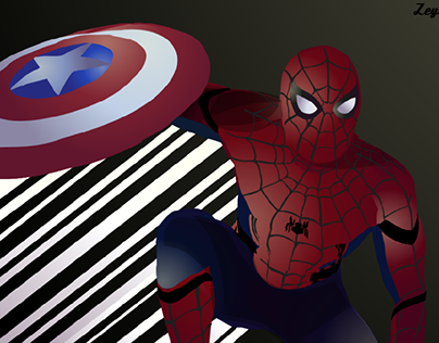 Spiderman From " Captain America: Civil war "
