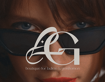 LG - logotype design for boutique "Ladies&Gentelmen"