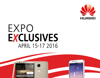 Huawei Expo social media