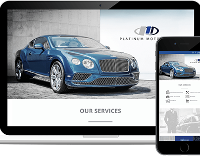 Project thumbnail - Platinum Motorcars Rebranding