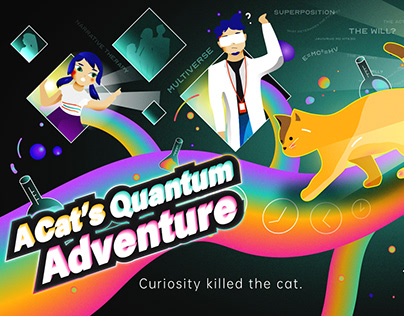 2020 A Cat's Quantum Adventure VR Proposal Design