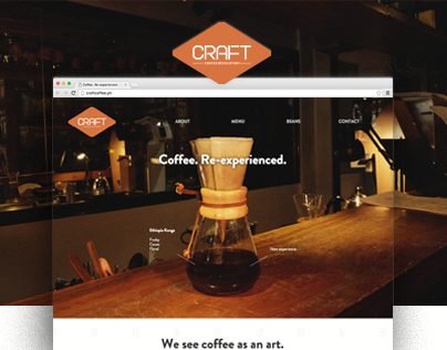 Craft Coffee Revolution—Online Presence