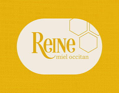REINE · Identité visuelle d'un miel occitan