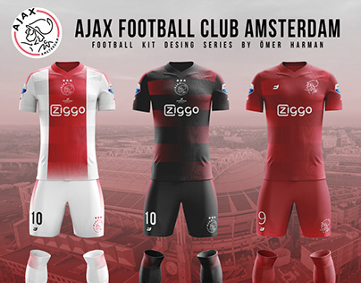 Ajax FC Fantasy Kit Design Trio