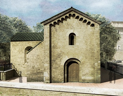 Rilievo 3D della chiesa di S.Salvatore - Terni ( Italy)