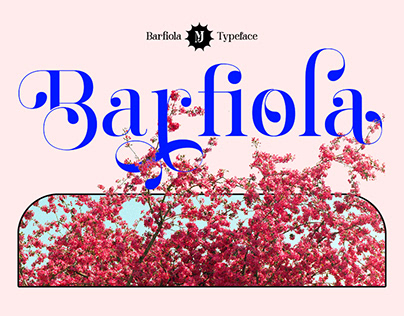 Barfiola Typeface