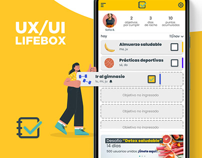 Lifebox App · UX / UI