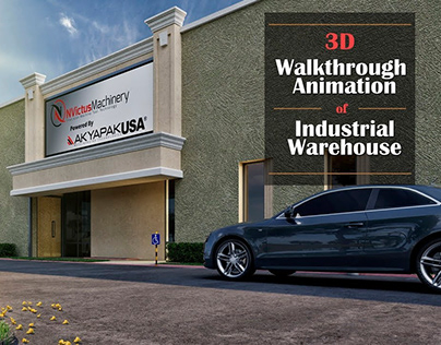 3d Walkthrough Animation Of Warehouse Design Tutorial