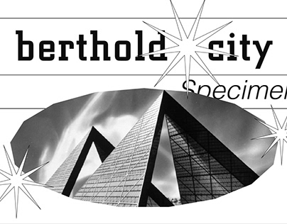 Berthold city Type Specimen