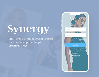 Synergy App | Social Networking for Creatives