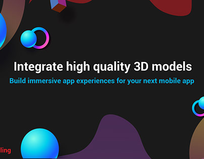 Integrate high quality 3D models