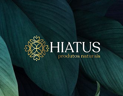 HIATUS Produtos Naturais - Logotipo