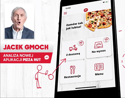 Pizza Hut - a new app advert