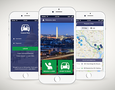CarpoolNow Mobile App