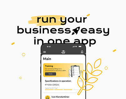 E-commerce Mobile App for Sellers