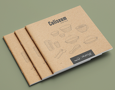 Coliseum Series Catalog Design and Photo Shoot