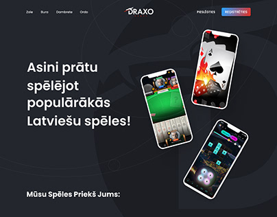 Draxo games website