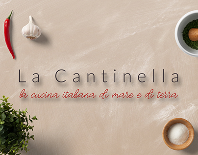 La Cantinella // a restaurant visual identity