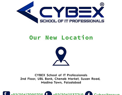 CYBEX New Location Poster