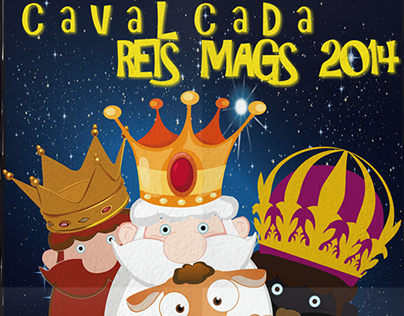 Cartel Cabalgata Reyes Magos 2014