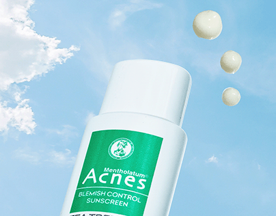 Beauty Product Photography - ACNES Sunscreen