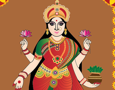God of Wealth-Lakshmi devi