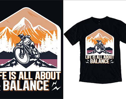 Bicycle T-Shirt Design | Bicycle Shirt Design | T-shirt