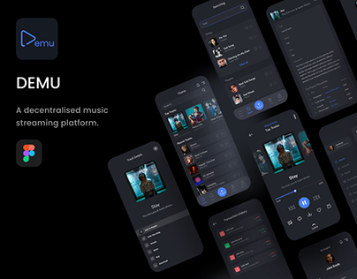 Project thumbnail - DEMU | A Decentralised Music Platform