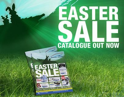 Boats & More Easter Catalogue Sale 8p & 6p A4