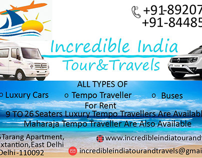 Hire Tempo Traveller In Delhi