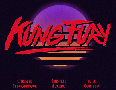 Kung Fury - Letterings