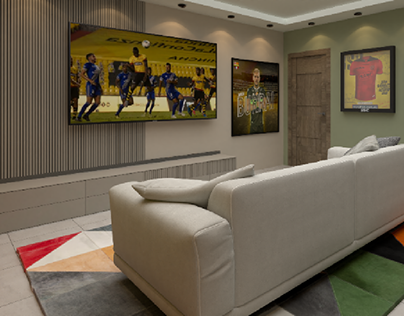 Sport Room / Soccer tv room
