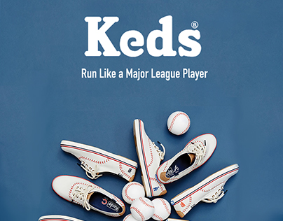 Keds Ad for the Major League Baseball