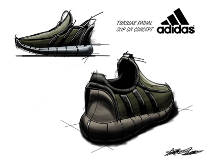 Shoe Concept Drawing