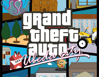 Mapa/ Bestiario Grand Theft Auto "Ubeda City"