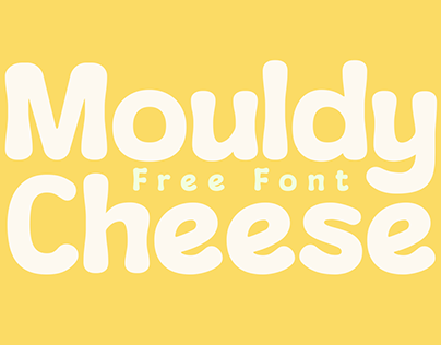 FREE Commercial Use Font | Mouldy Cheese