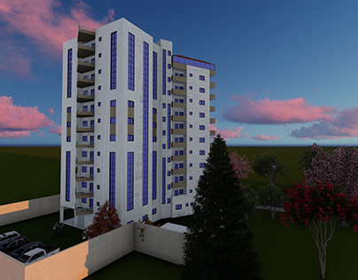 Residential tower design (12 floors)