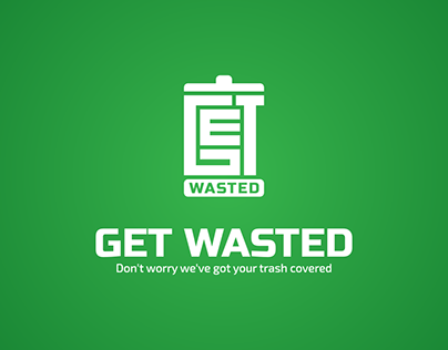 Get Wasted Logo Design