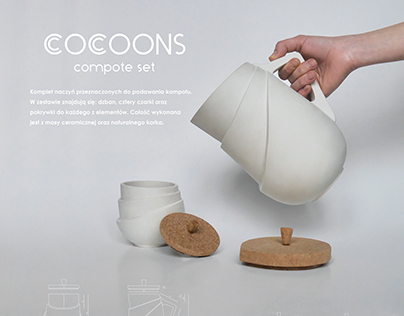 COCOONS- compote set