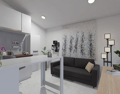 Apartment render + Animation