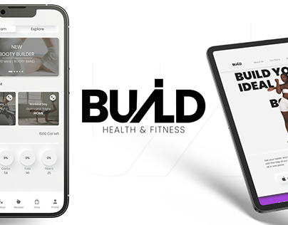Build: Fitness & Health App - UI/UX Design Project