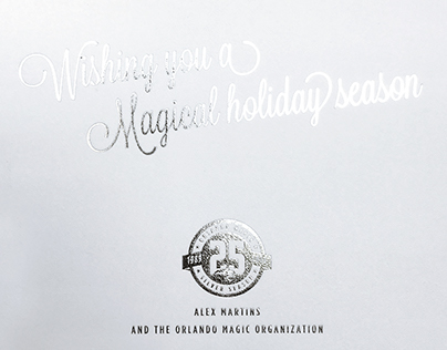 Orlando Magic Holiday Cards and Invitations