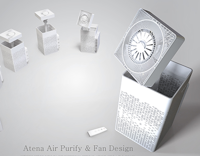 Fan & Air Purifier Convergence Design
