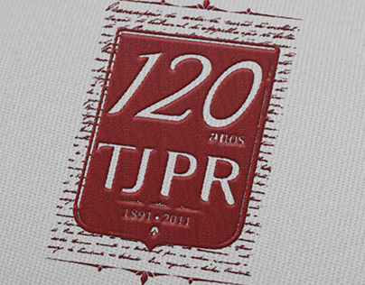 120 anos do TJPR - Brand Design, Stamp