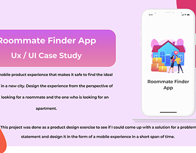 UX Case Study Roommate Finder App