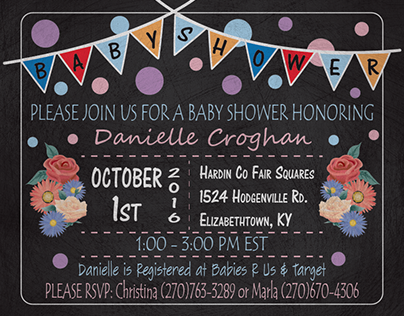 New Baby Invites & Signs
